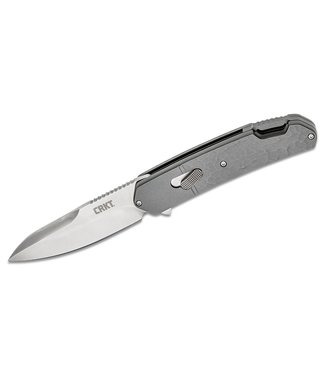 COLUMBIA RIVER KNIFE & TOOL (CRKT) COLUMBIA RIVER KNIFE & TOOL (CRKT) BONA FIDE SILVER 3.5" FOLDING KNIFE