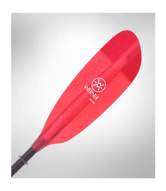 WERNER WERNER CAMANO CARBON FIBER STRAIGHT SHAFT KAYAK PADDLE (2 PIECE)