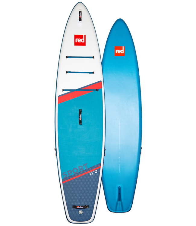 RED PADDLE CO 2022 SPORT HT PACKAGE INFLATABLE PADDLE BOARD 11'3