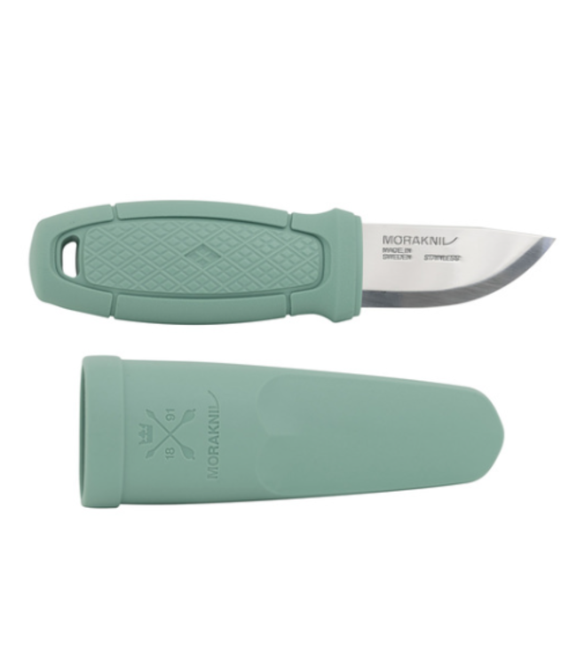 MORAKNIV ELDRIS LIGHTDUTY FIXED BLADE KNIFE MINT GREEN W/SHEATH