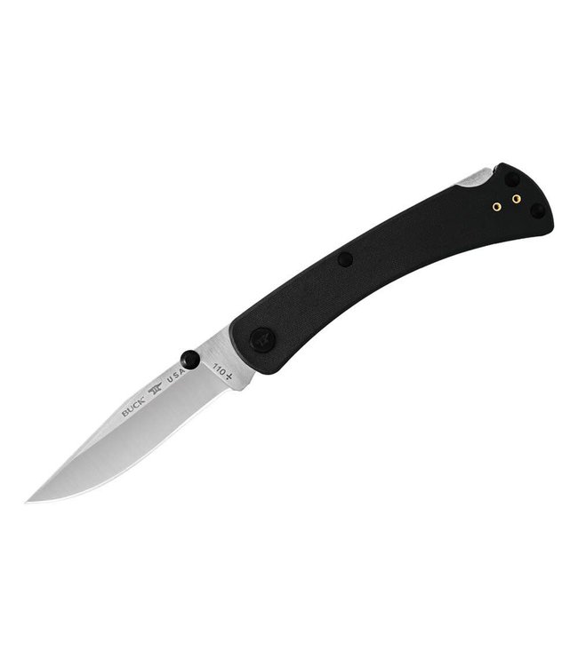 BUCK KNIVES SLIM PRO TRX - 3.75" FOLDING BLADE G10  BLACK