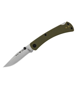 Buck Knives BUCK KNIVES SLIM PRO TRX - 3.75" FOLDING BLADE G10  O.D. GREEN