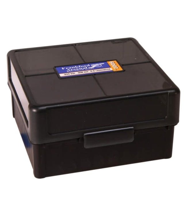 FRANKFORD ARSENAL .380-9MM CAL AMMO BOX (100 ROUNDS)