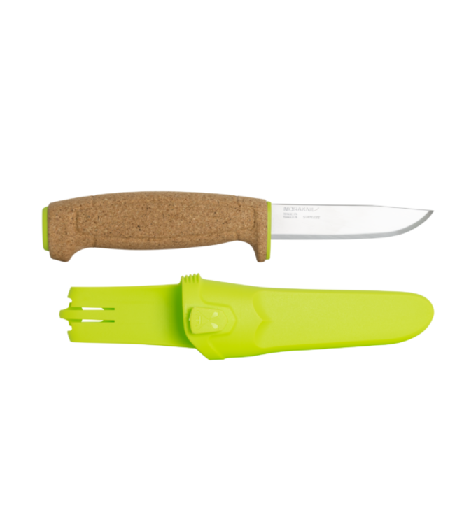 MORAKNIV FLOATING KNIFE - LIME GREEN