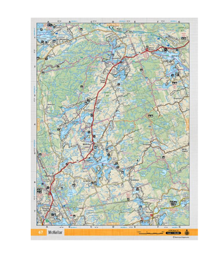 BACKROAD MAPBOOKS BACKROAD MAPBOOKS BACKROAD TOPOGRAPHIC MAP - CCON-67 - MCKELLAR