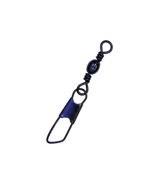 EAGLE CLAW EAGLE CLAW BARREL SWIVEL W/SAFETY SNAP