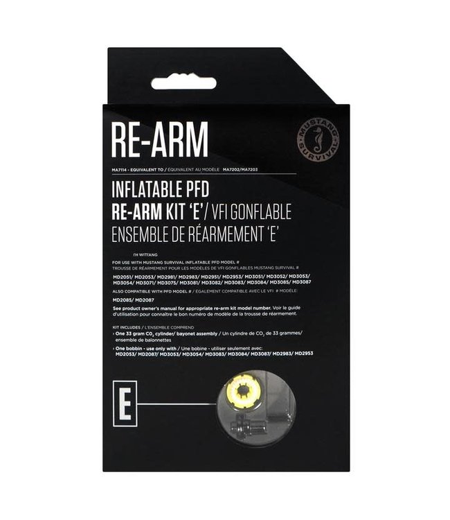 MUSTANG INFLATABLE PFD RE-ARM KIT 'E' - AUTO/MANUAL (W/ BAYONET) - 33 G