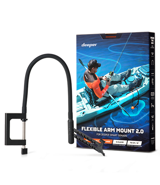 DEEPER FLEXIBLE ARM MOUNT - BOATING/KAYAKING