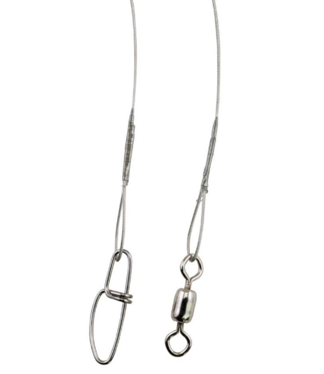 BERKLEY WIRE WOUND 12" STEELON LEADERS (3-PACK) - 20 LB - BRIGHT