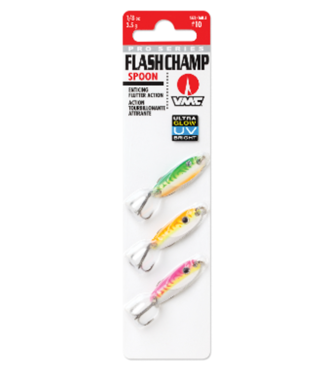 VMC FLASH CHAMP SPOON KIT ULTRA GLOW (3 PACK)