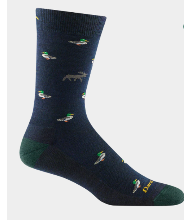 MEN'S DARN TOUGH DUCK DUCK MOOSE CREW LIGHTWEIGHT LIFESTYLE SOCKS