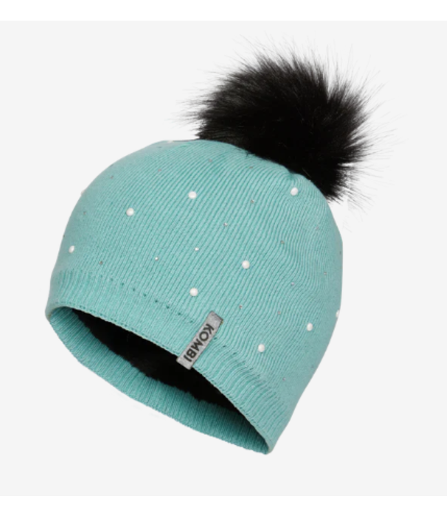 JUNIOR KOMBI FLASHY POM POM TOQUE