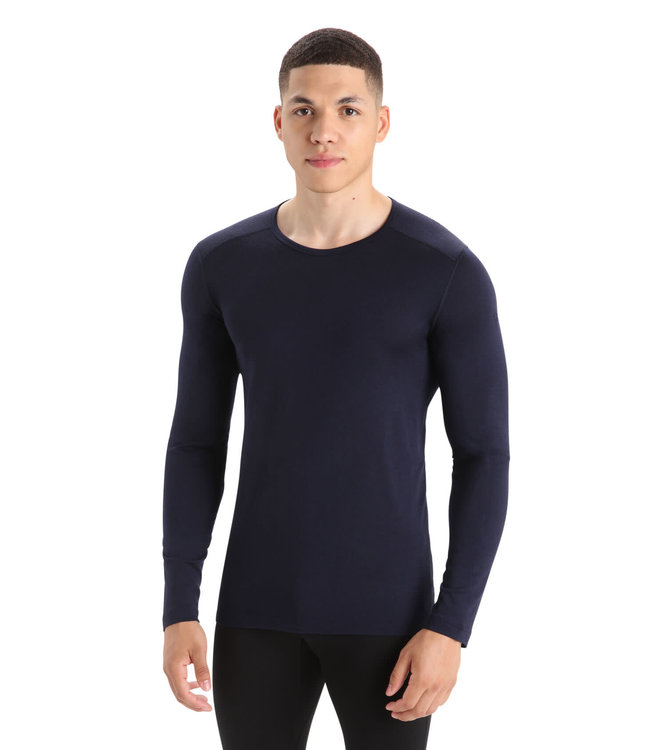 MEN'S ICEBREAKER MERINO 200 OASIS LONG SLEEVE CREW THERMAL TOP