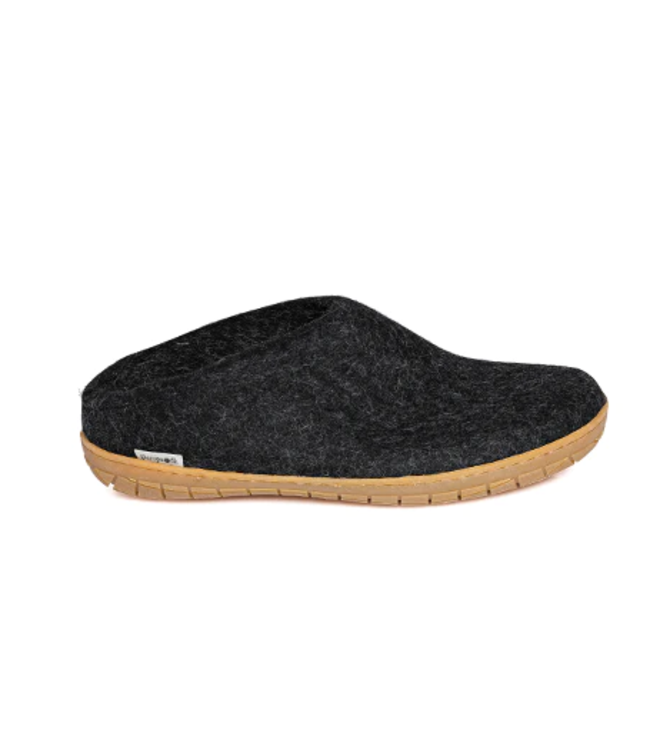 GLERUPS FELT SLIPPER (RUBBER SOLE)