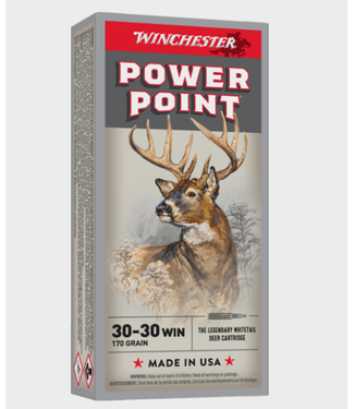 WINCHESTER WINCHESTER 30-30 WIN - 170 GR - POWER POINT (20 CARTRIDGES)