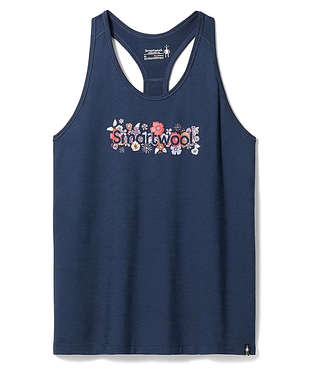 SMARTWOOL WOMEN'S SMARTWOOL FLORAL MEADOW GRAPHIC TANK