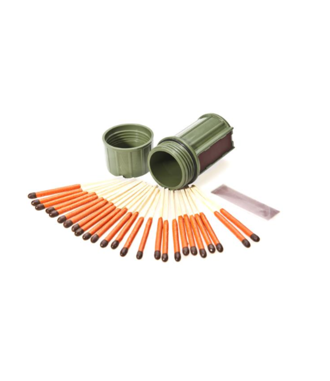 UCO STORMPROOF MATCH KIT - DARK GREEN