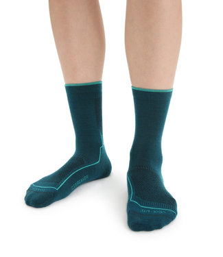 ICEBREAKER WOMEN'S ICEBREAKER COOL LITE MERINO HIKE 3Q CREW SOCKS