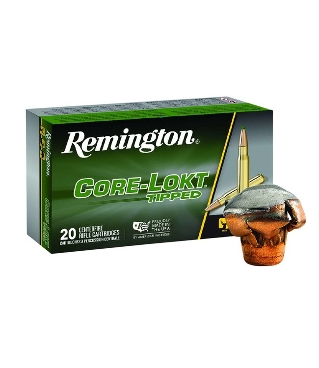 REMINGTON .30-06 SPRG - 150GR (JSP) - CORE-LOKT TIPPED (20 CARTRIDGES)