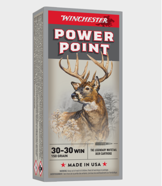 WINCHESTER WINCHESTER 30-30 WIN - 150 GR - POWER POINT (20 CARTRIDGES)
