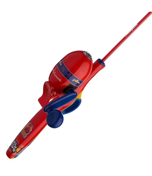 SHAKESPEARE KIDS SPIDERMAN FISHING ROD & REEL COMBO - BEGINNER