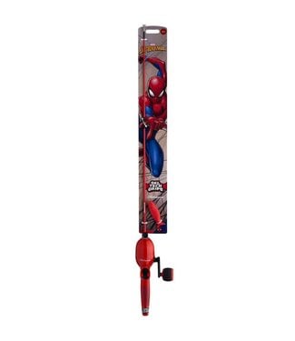 SHAKESPEARE SHAKESPEARE KIDS SPIDERMAN FISHING ROD & REEL COMBO - ADVANCED