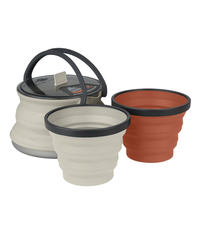 SEA TO SUMMIT X SET 11 - 3 PIECE COLLAPSIBLE COOK SET