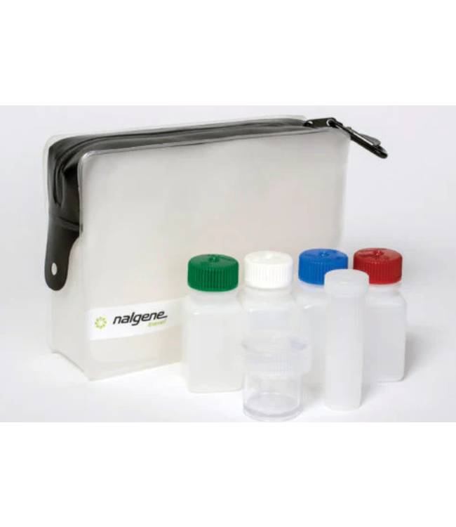 NALGENE TRAVEL KIT W/BAG (6 PIECE)