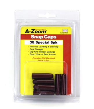 A-ZOOM A-ZOOM SNAP CAPS - .38 SPECIAL