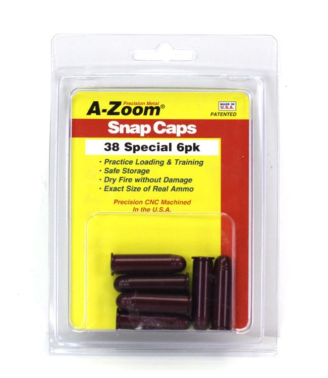 A-ZOOM SNAP CAPS - .38 SPECIAL