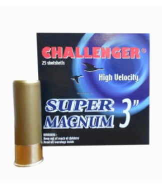 CHALLENGER CHALLENGER 12 GAUGE 3" - 1-1/4 OZ #BBB SUPER MAGNUM (25 SHOTSHELLS)