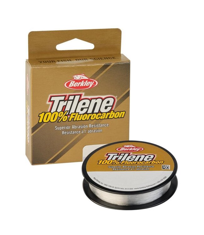 BERKLEY TRILENE 100% FLUOROCARBON FISHING LINE 110 YARDS
