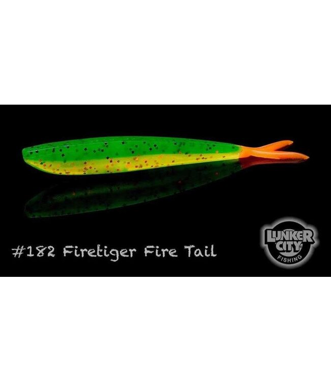 LUNKER CITY FIN-S FISH FORK TAIL MINNOW (10 PACK)