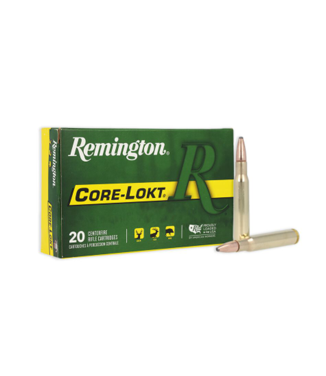 REMINGTON 30-06 SPRINGFIELD - 165 GR (PSP) - CORE-LOKT (20 CARTRIDGES)