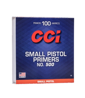 CCI CCI SMALL PISTOL PRIMERS NO.500 (100 COUNT)