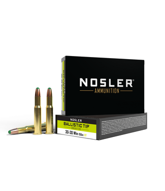 NOSLER NOSLER 30-30 WIN 150GR (BT) (20 CARTRIDGES)