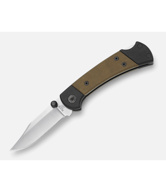 Buck Knives BUCK KNIVES RANGER PRO KNIFE - 3" FOLDING BLADE - OD GREEN/ALUMINUM