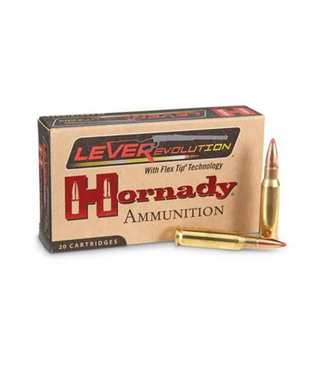 HORNADY .30-30 WIN - 160GR (BT) - FTX LEVEREVOLUTION (20 CARTRIDGES)