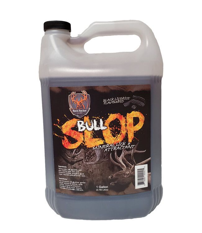 RACK STACKER BULL SLOP LICORICE 1 GALLON