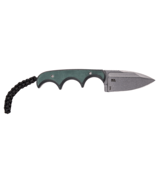 COLUMBIA RIVER KNIFE & TOOL (CRKT) COLUMBIA RIVER KNIFE & TOOL (CRKT) MINIMALIST SPEAR POINT GREEN/BLACK 2.15" FIXED BLADE KNIFE