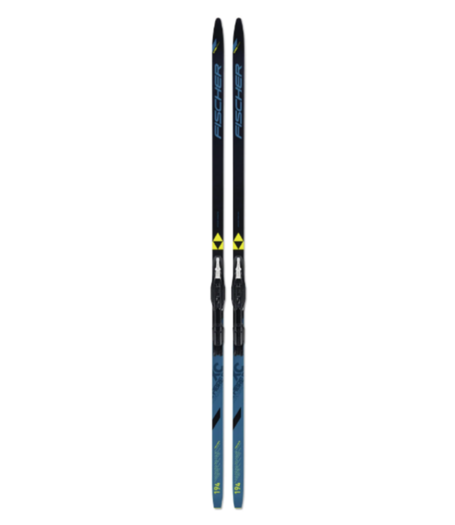 FISCHER SPORTS CROWN EF IFP W/TOUR STEP-IN BINDING - WAXLESS - CLASSIC NORDIC SKIS