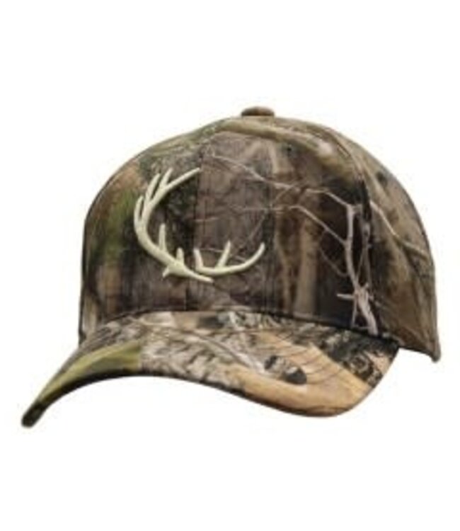 BACKWOODS CAMO CAP BACKWOODS ANTLERS LOGO