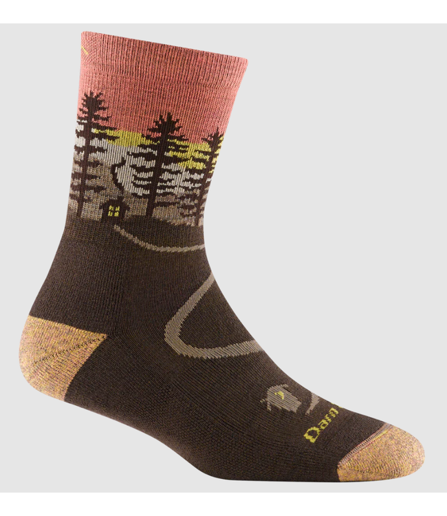 WOMEN'S DARN TOUGH NORTHWOODS MICRO CREW MIDWEIGHT HIKING SOCK