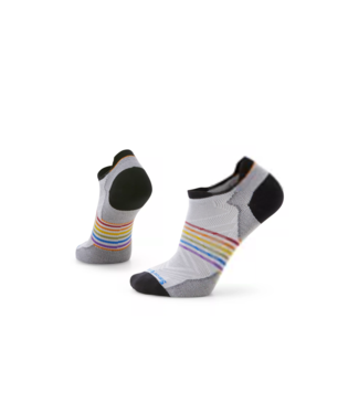 SMARTWOOL SMARTWOOL RUN ZERO CUSHION PRIDE RAINBOW LOW ANKLE SOCKS