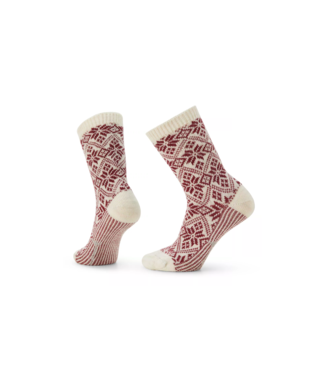 SMARTWOOL WOMEN'S SMARTWOOL EVERYDAY TRADITIONAL SNOWFLAKE FULL CUSHION CREW SOCKS