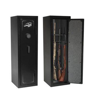 CANADIAN SHIELD GRANITE SERIES 55" TALL GUN SAFE WITH ELECTRONIC LOCK & FIRE RATED PROTECTION (12 GUN CAPACITY)