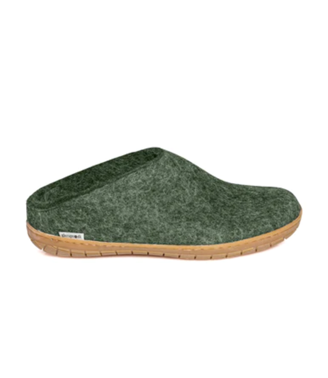 GLERUPS FELT SLIPPER (RUBBER SOLE)
