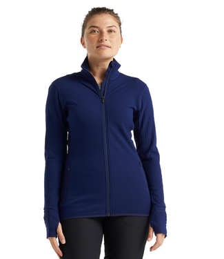 ICEBREAKER WOMEN'S ICEBREAKER MERINO REALFLEECE DESCENDER FULL-ZIP JACKET