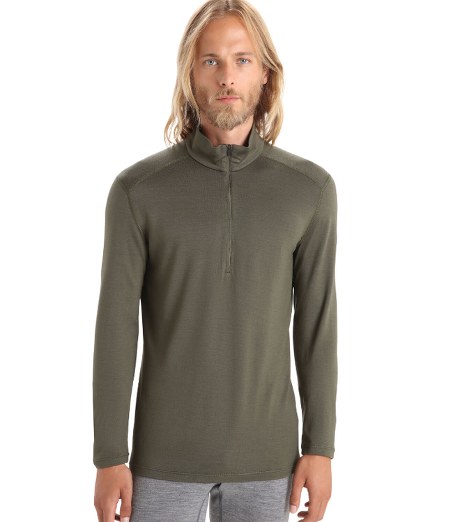 MEN'S ICEBREAKER 260 TECH LONG SLEEVE HALF-ZIP BASE LAYER TOP