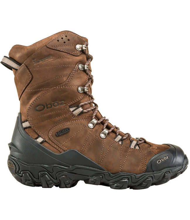 MEN'S OBOZ BRIDGER 10" INSULATED B-DRY WATERPROOF HIKING BOOTS